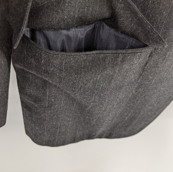 VTG Brooks Brothers Golden Fleece Sport Coat Suit Jacket All Wool Pinstripe - Picture 9 of 14